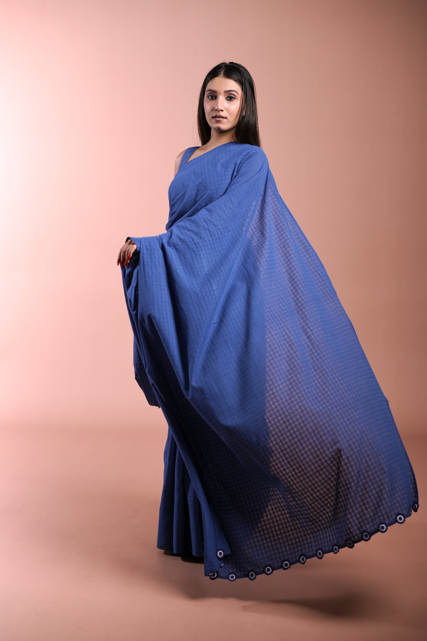 Blue Lagoon Handloom Saree