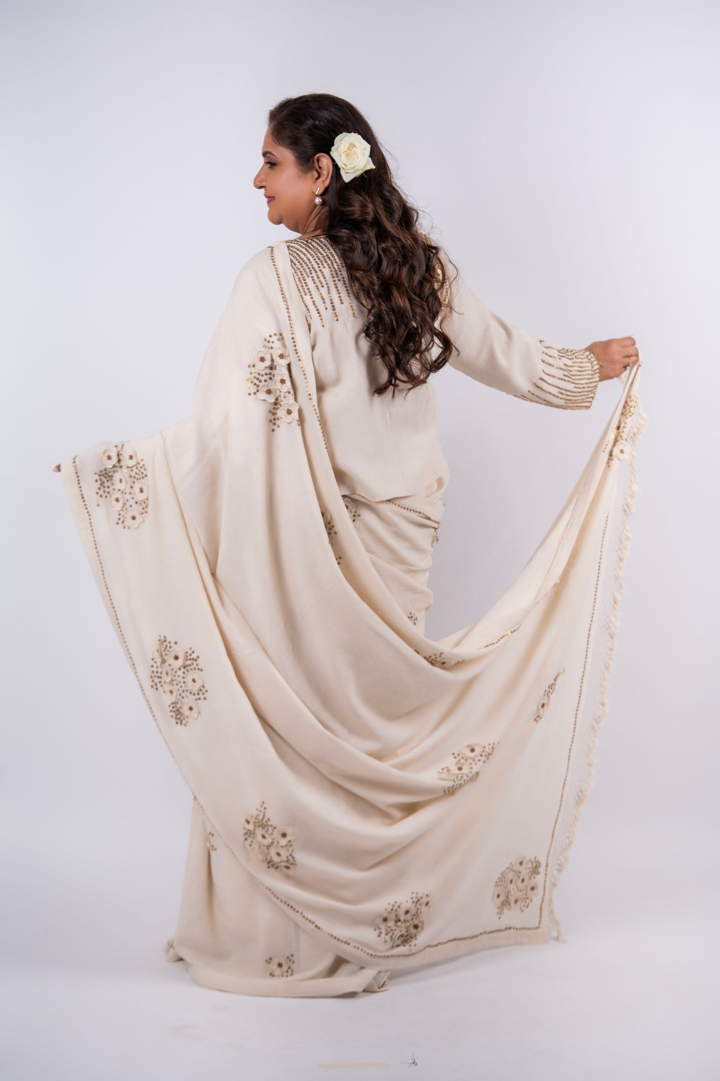 Quiet Bloom Saree