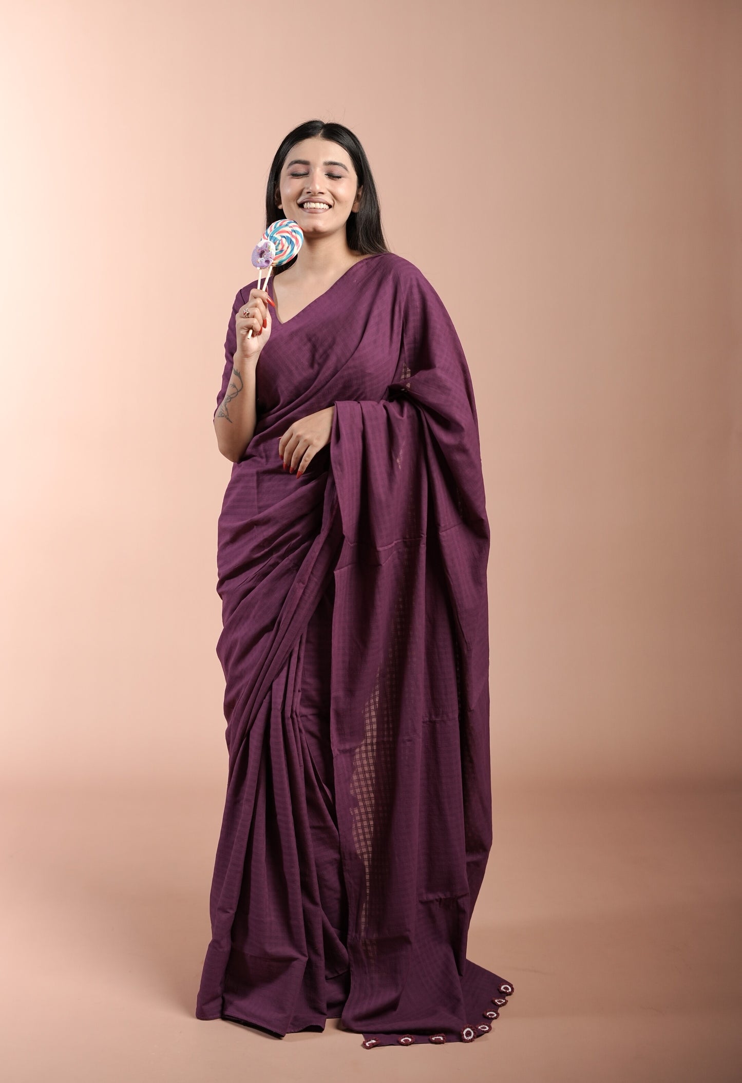Jamun Handloom Saree