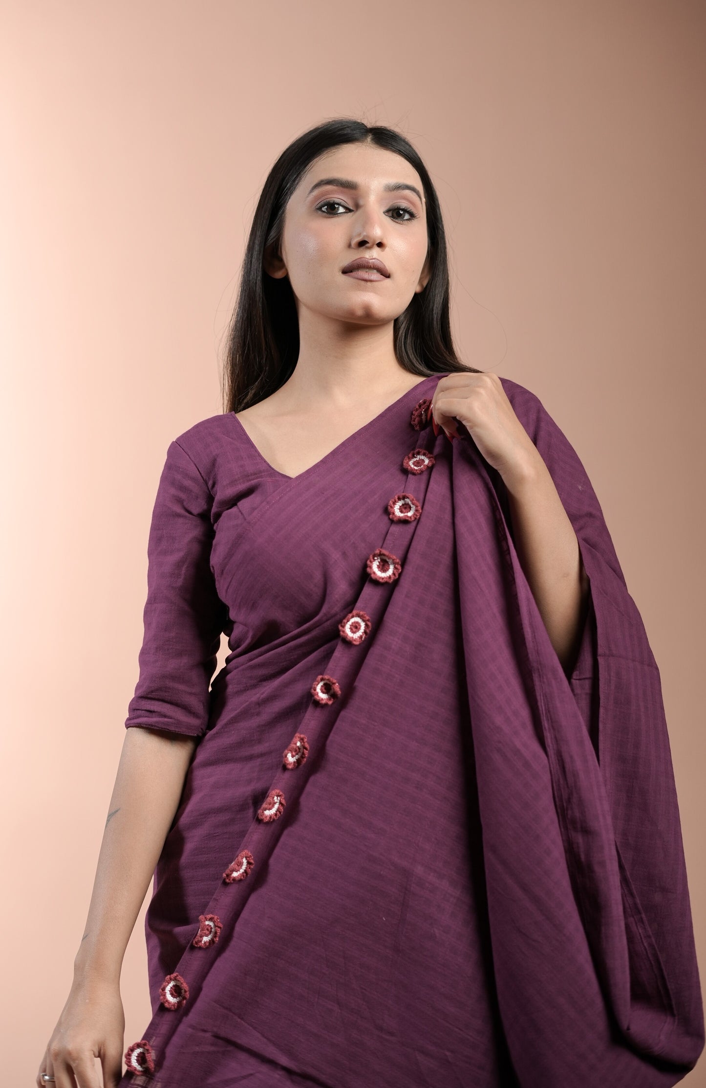 Jamun Handloom Saree