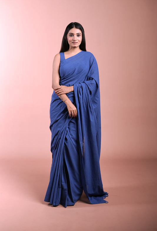 Blue Lagoon Handloom Saree