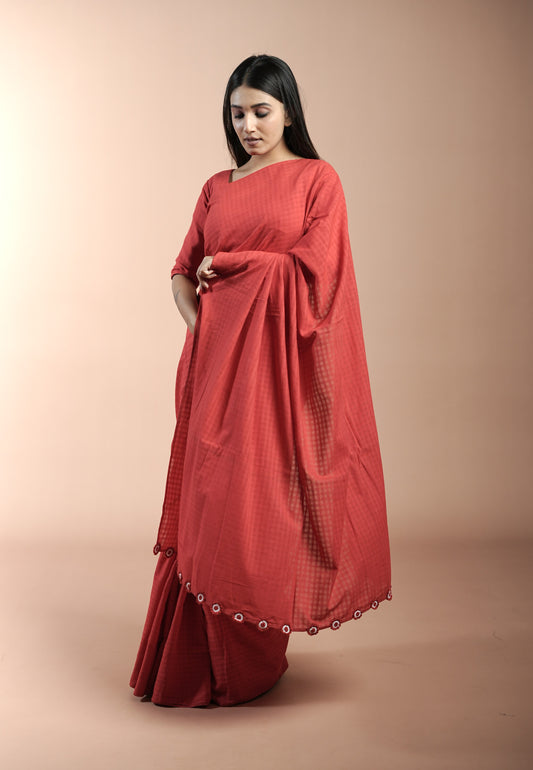 Gulab Handloom Saree