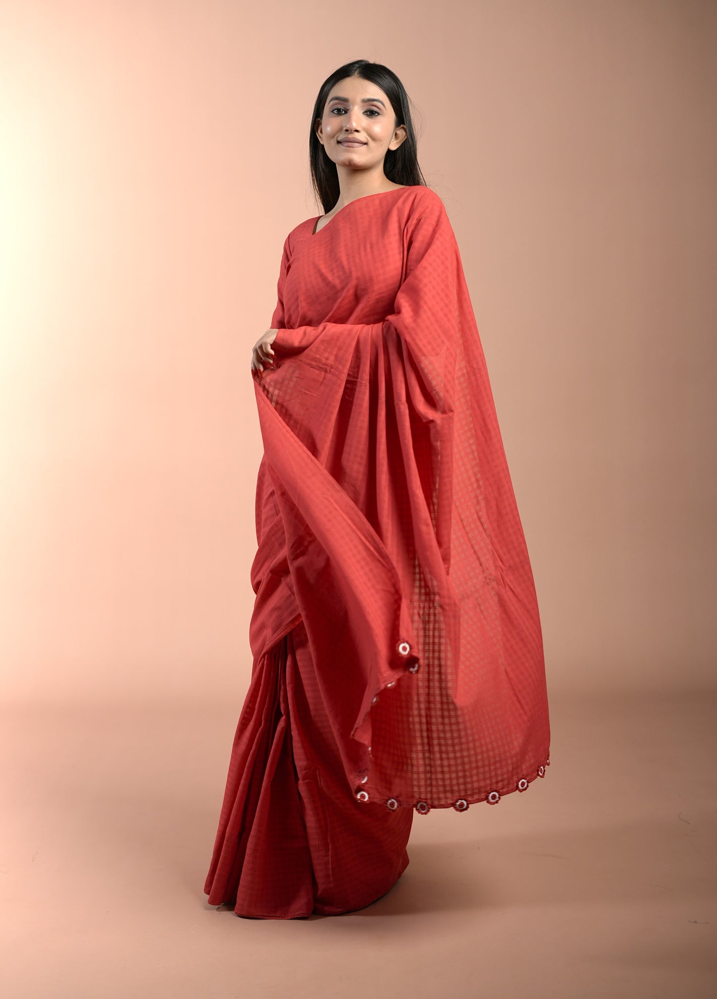 Gulab Handloom Saree