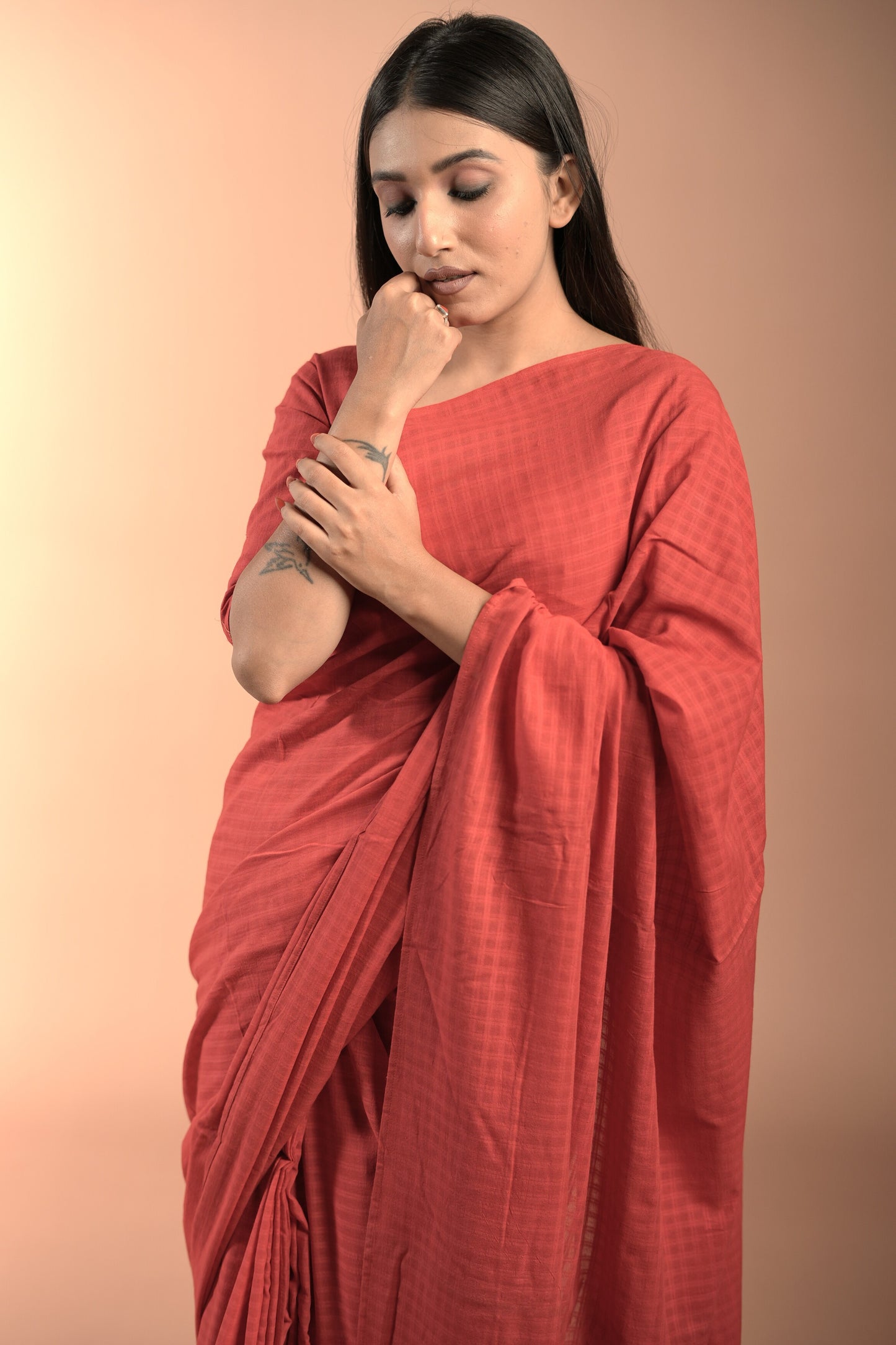 Gulab Handloom Saree