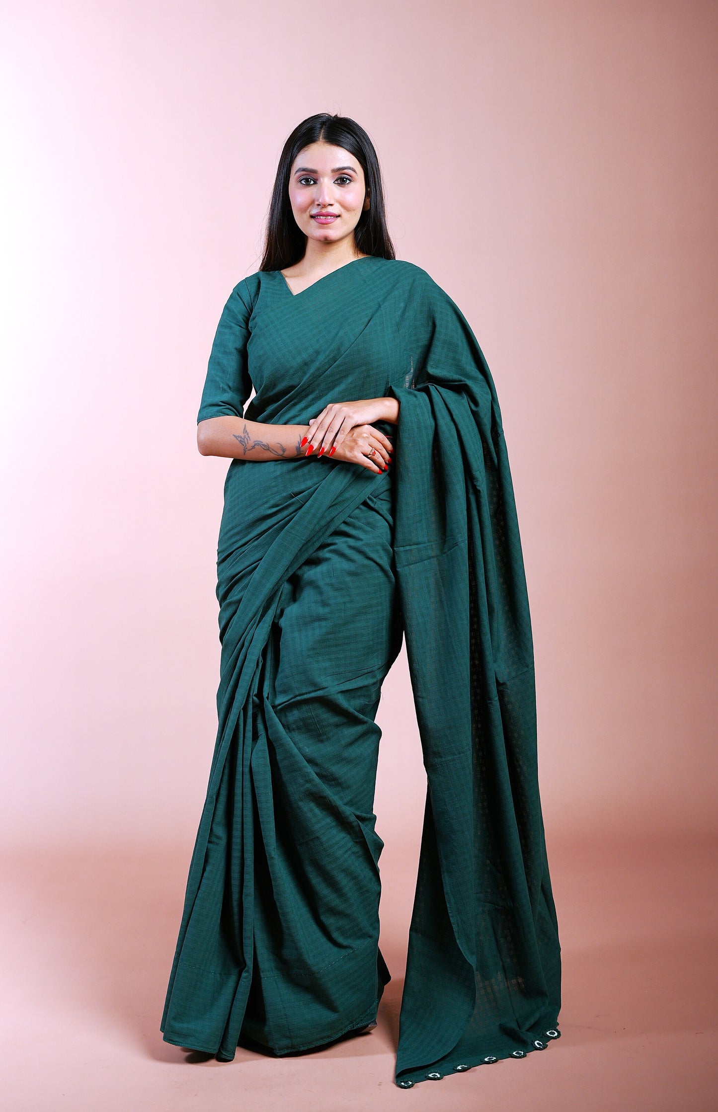 Kachhi Keri Handloom Saree