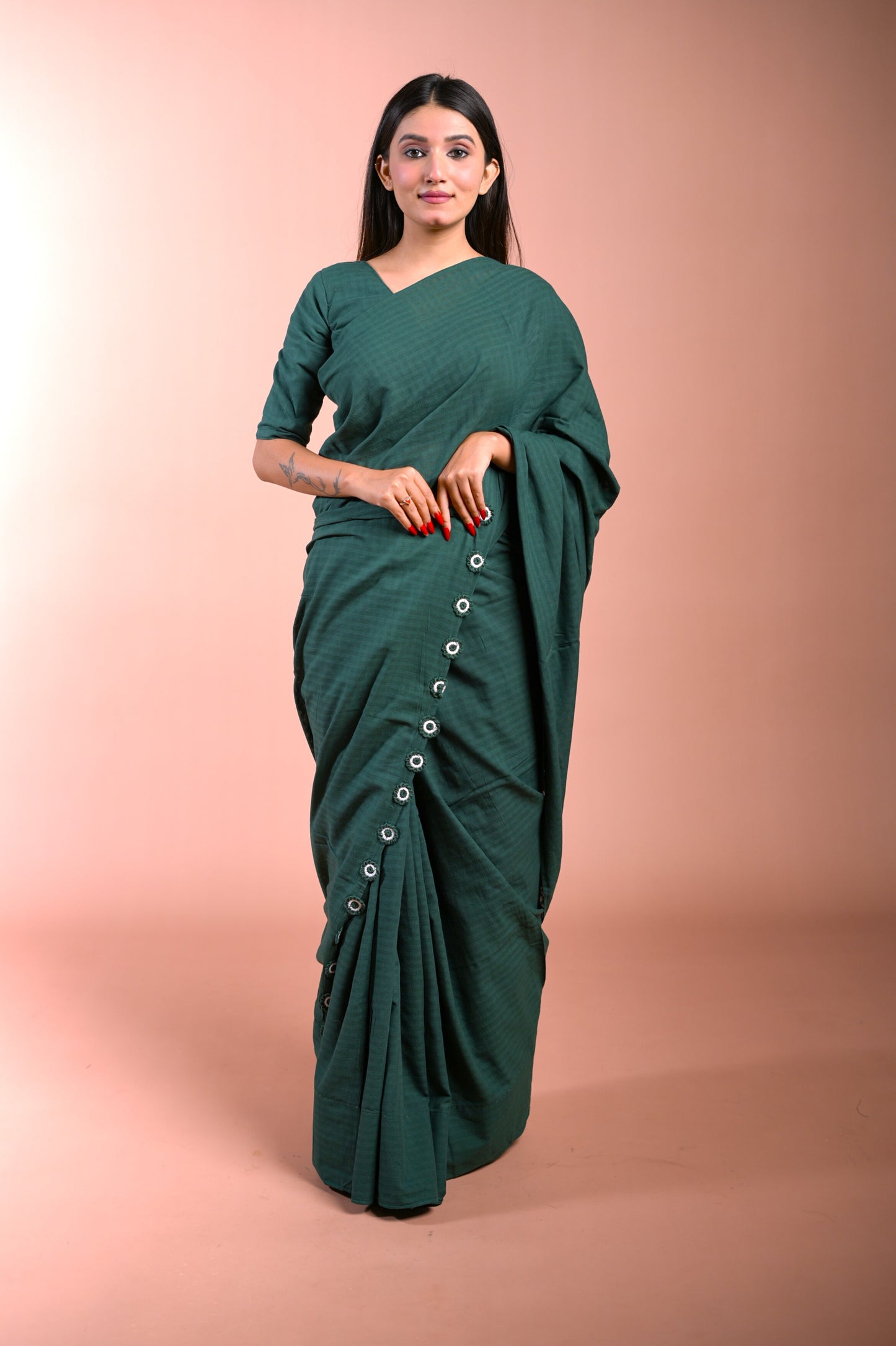 Kachhi Keri Handloom Saree