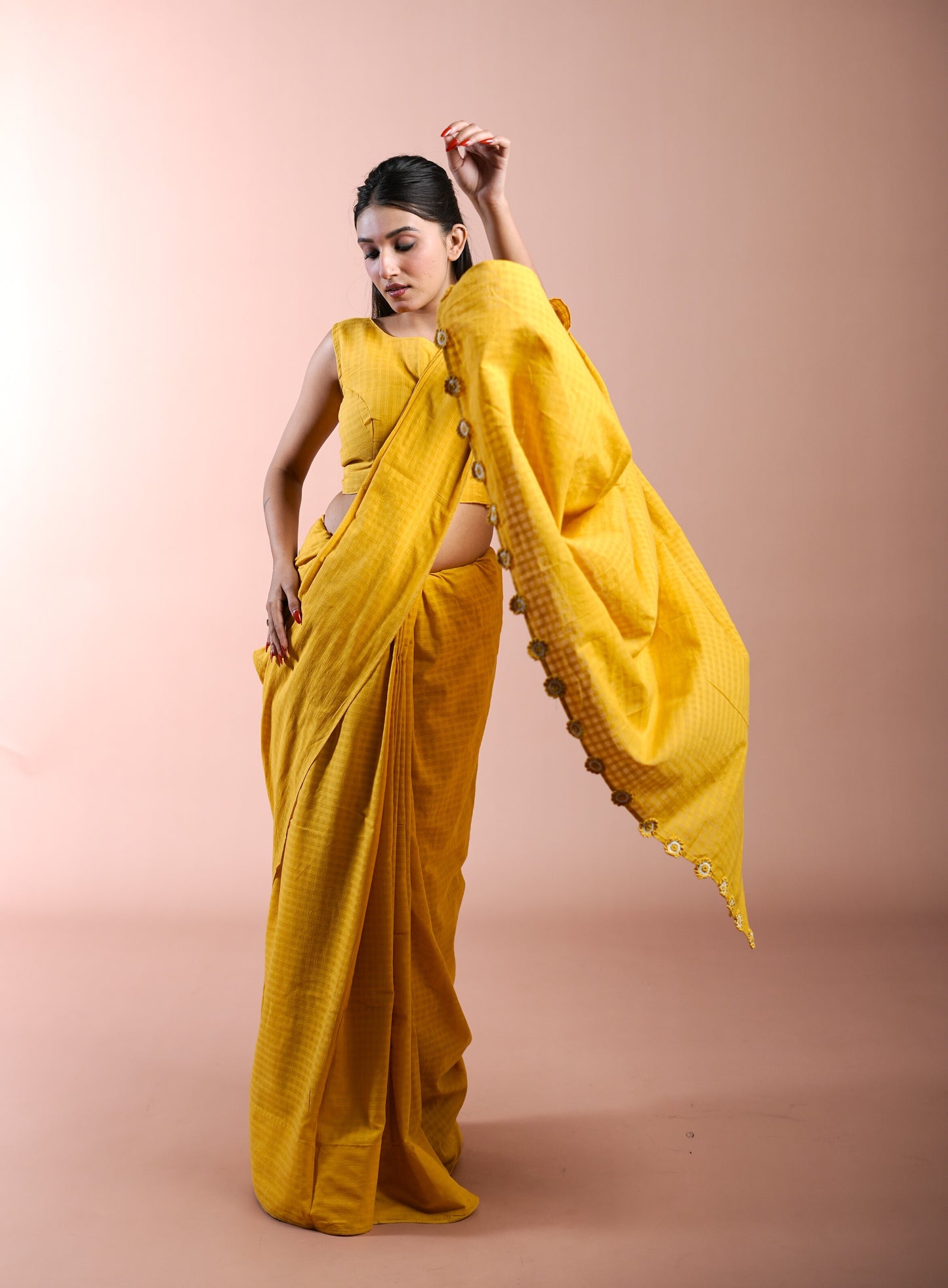 Pina Colada Handloom Saree
