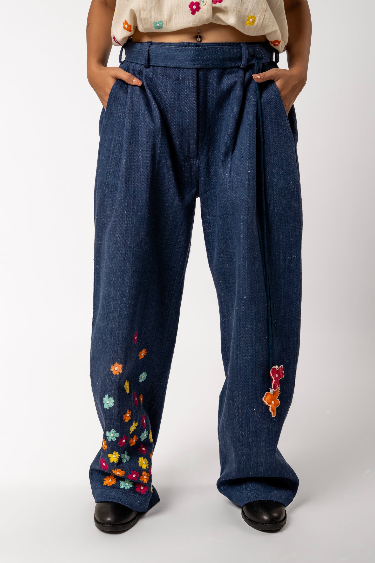 Starlit Denim Pants