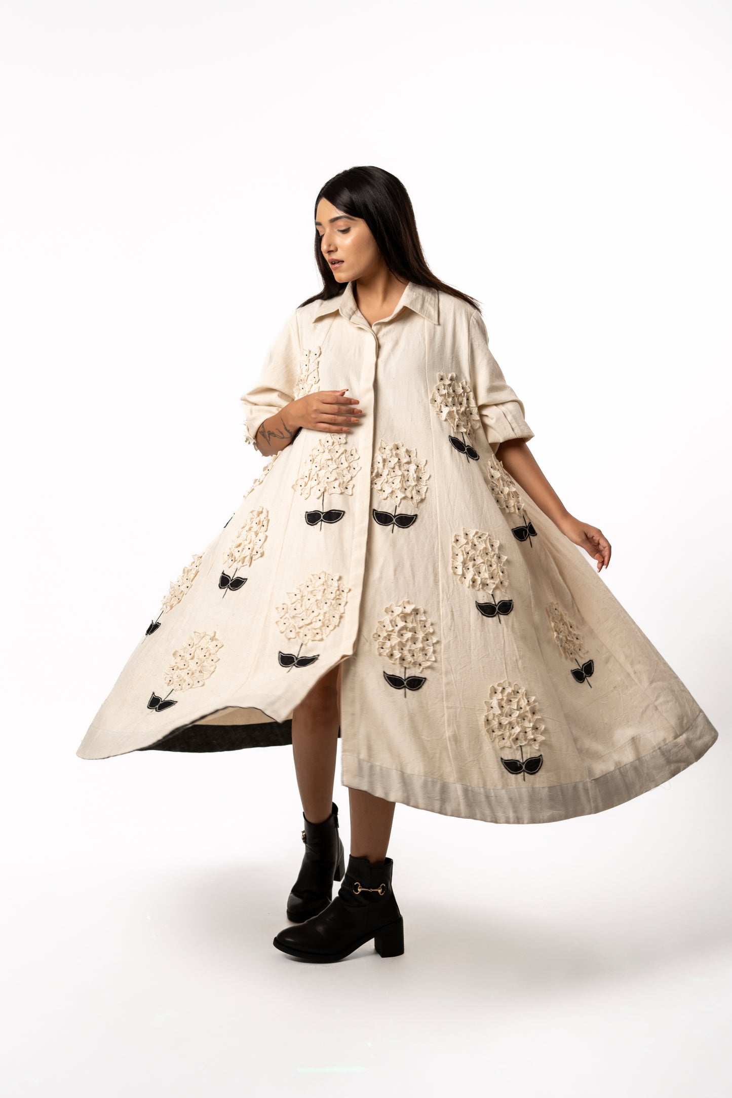 Hydrangea Drift Dress