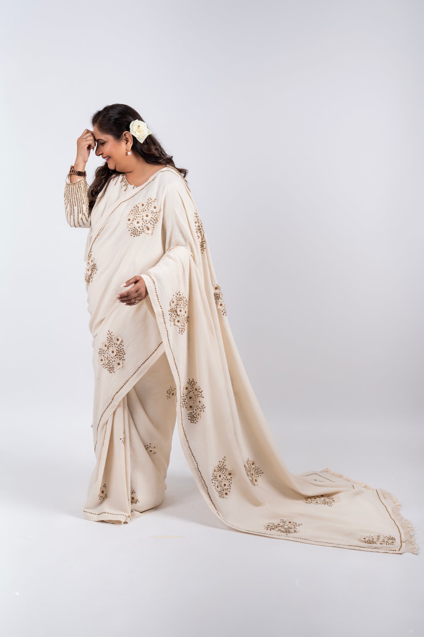 Quiet Bloom Saree