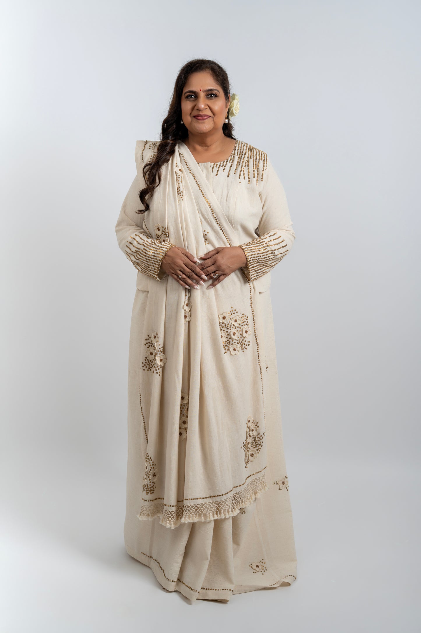 Quiet Bloom Saree