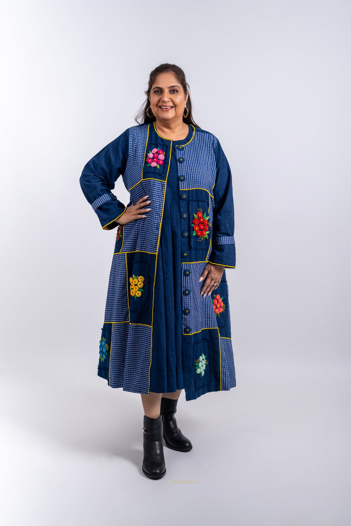 Indigo Mosaic Set
