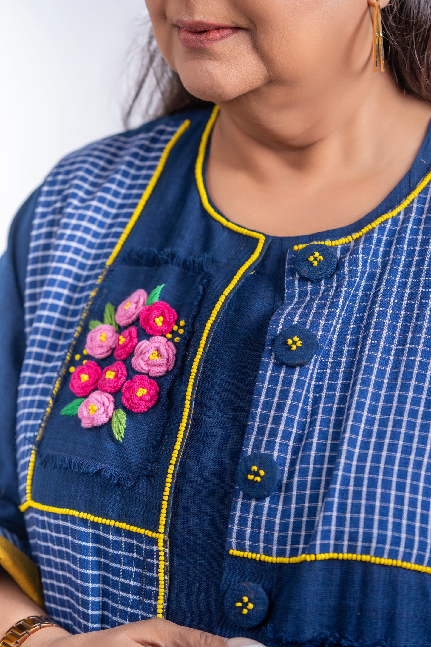 Indigo Mosaic Set