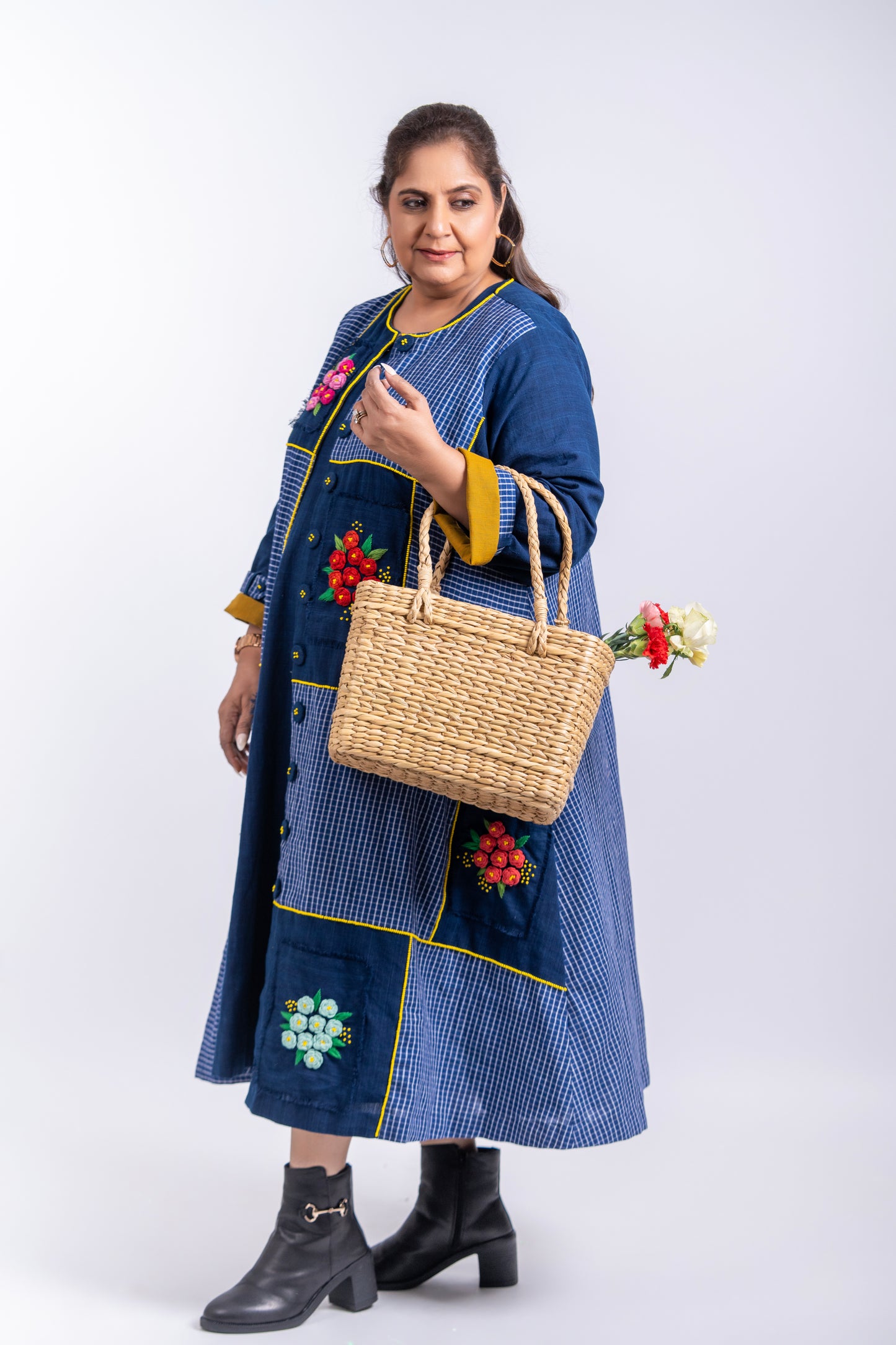 Indigo Mosaic Set