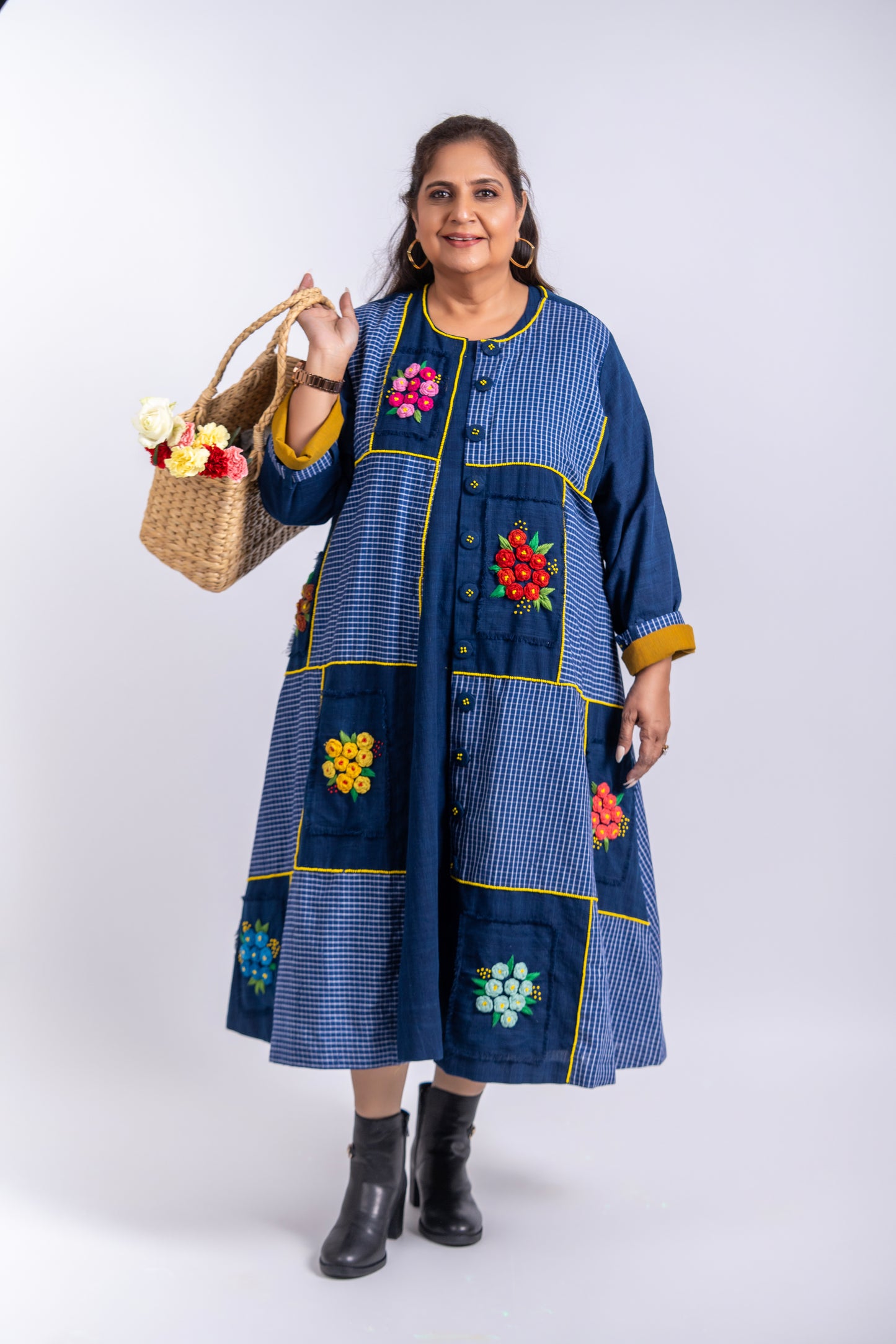 Indigo Mosaic Set