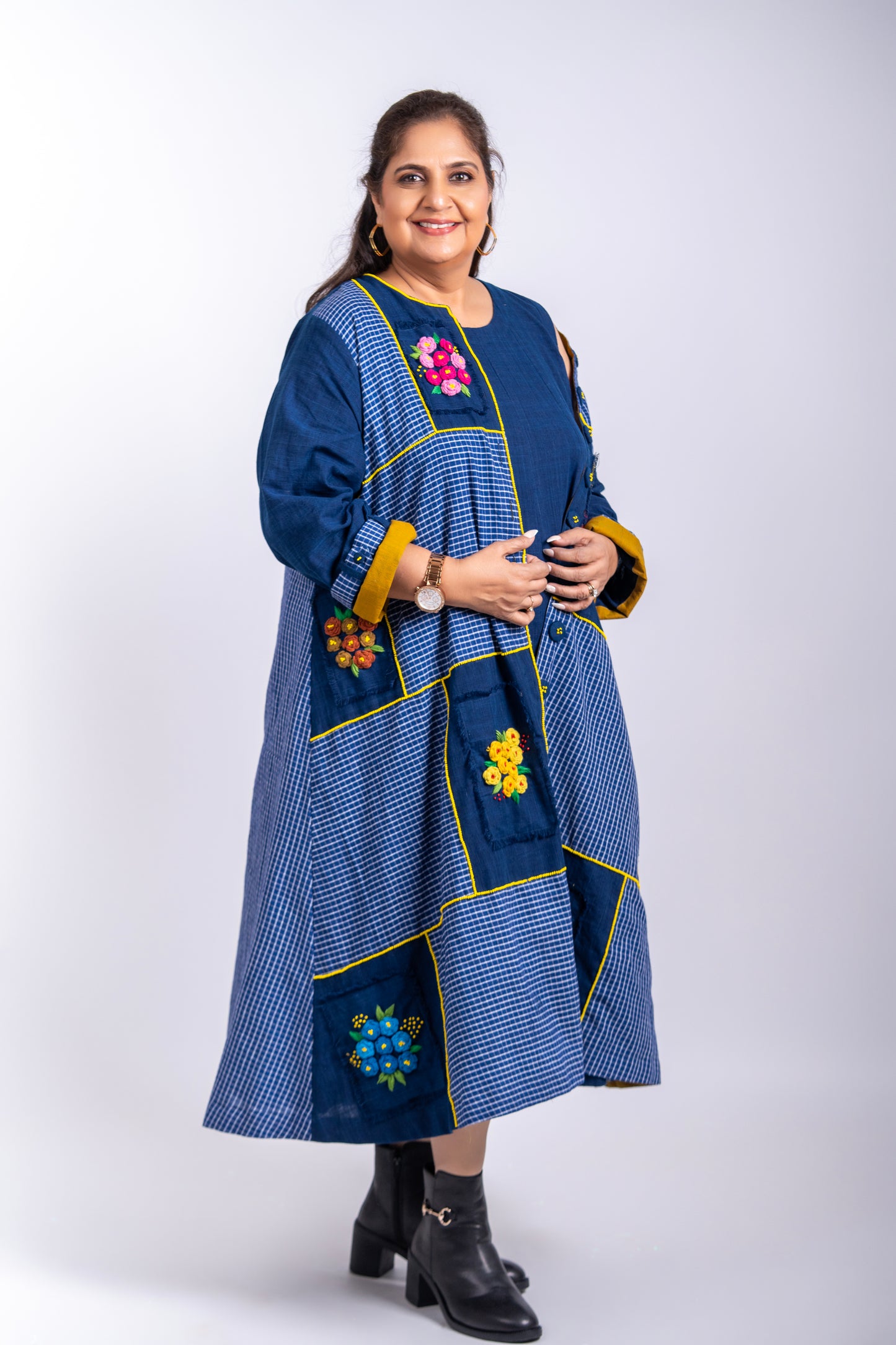 Indigo Mosaic Set