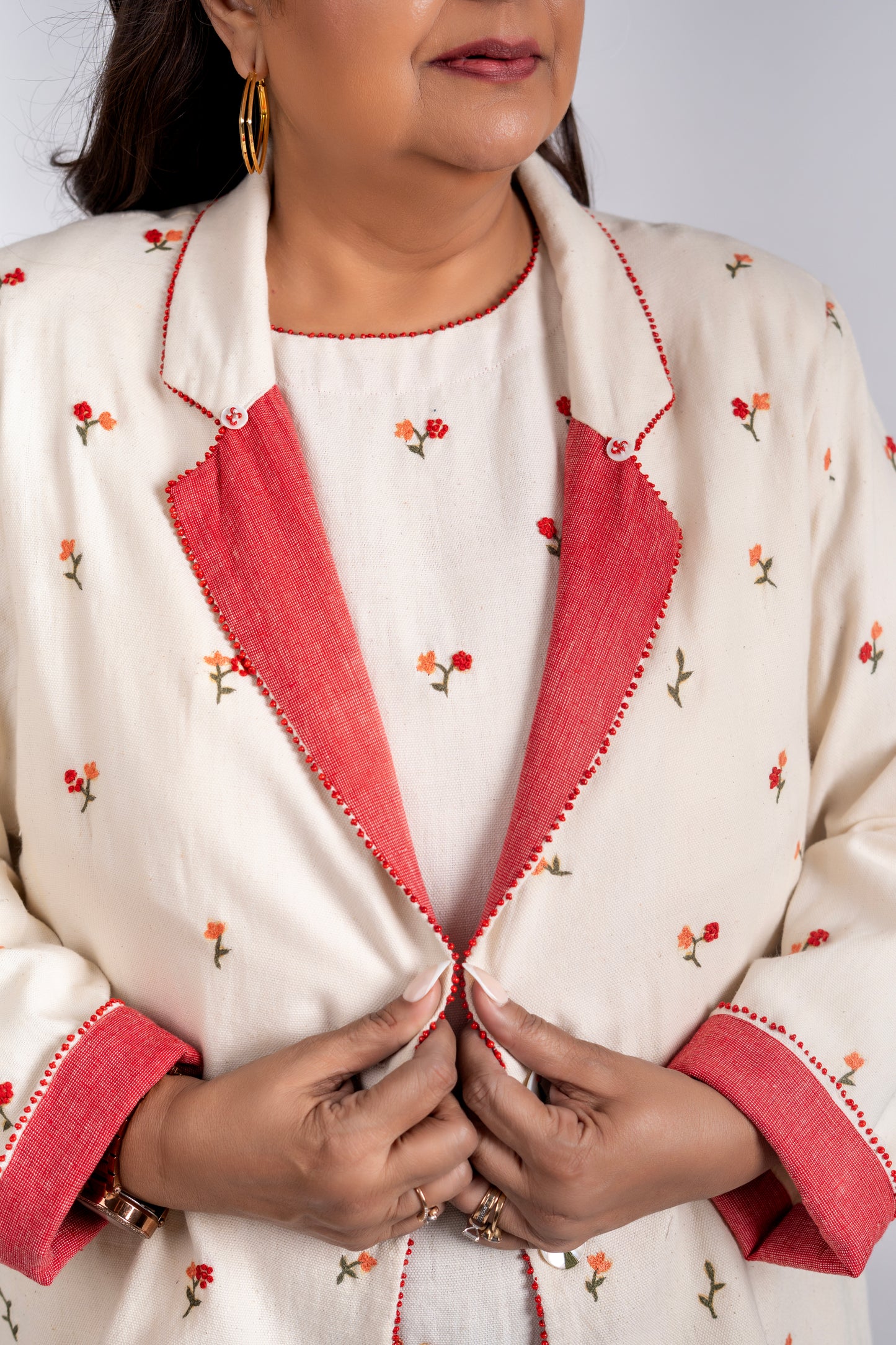 Whispering Petals Jacket