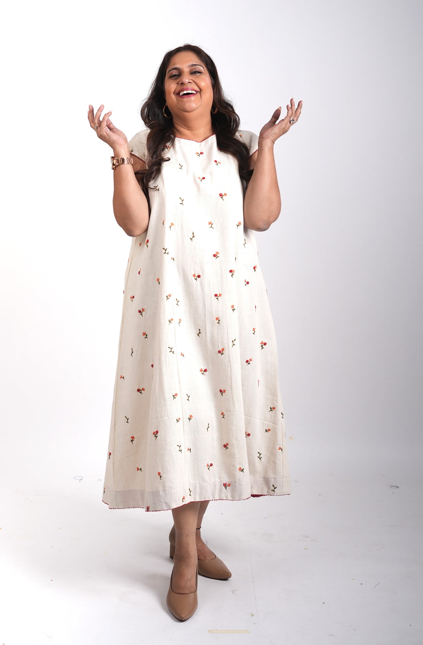 Whispering Petal Dress